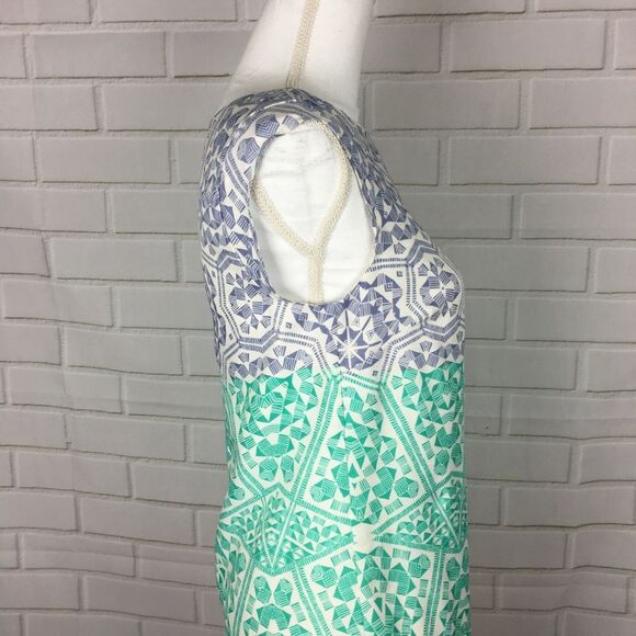 CUTE The Limited Mandala Print Cap Sleeve Shift Dress womens xs s Summer Casual - Picture 4 of 8